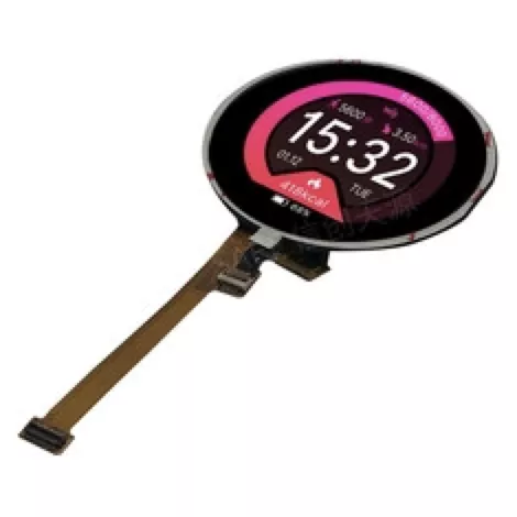 Modulo TFT IPS rotondo da 1,3 pollici 240x240