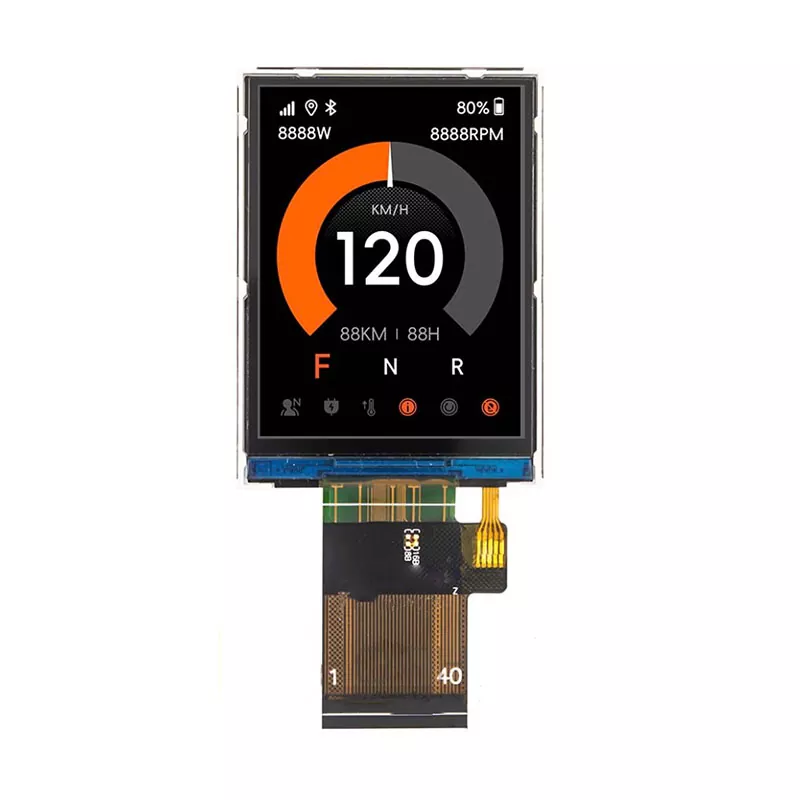 2,4 pollici 240x320 Modulo TFT IPS transflettente