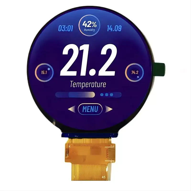 Modulo TFT rotondo da 2,76 pollici 480x480