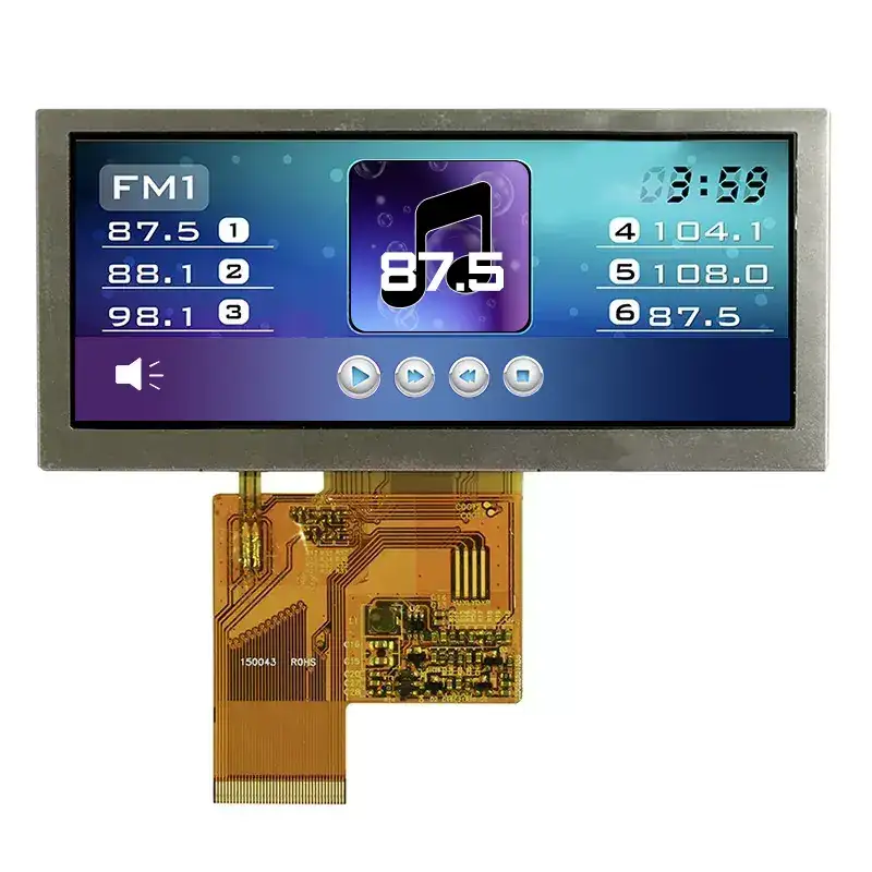 Perché i moduli TFT a barra sono ideali per i pannelli di controllo industriali