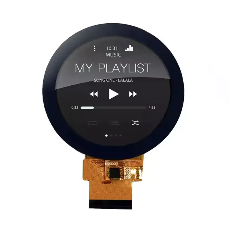 Quali sono le applicazioni di un modulo LCD TFT rotondo