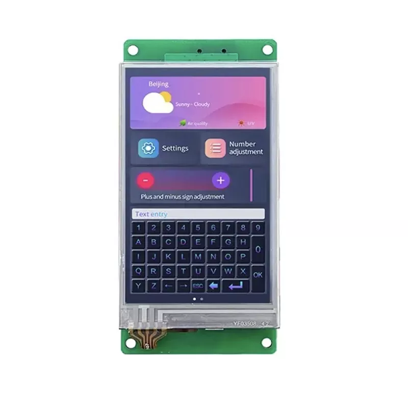 3,5 '' 480x800 IPS Resistive Touch TFT Modulo