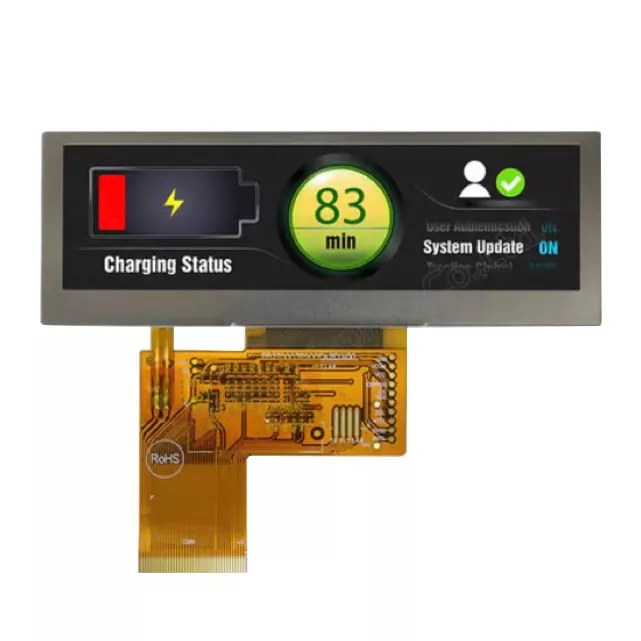 3,9 pollici 480x 128 Modulo TFT leggibile alla luce solare
