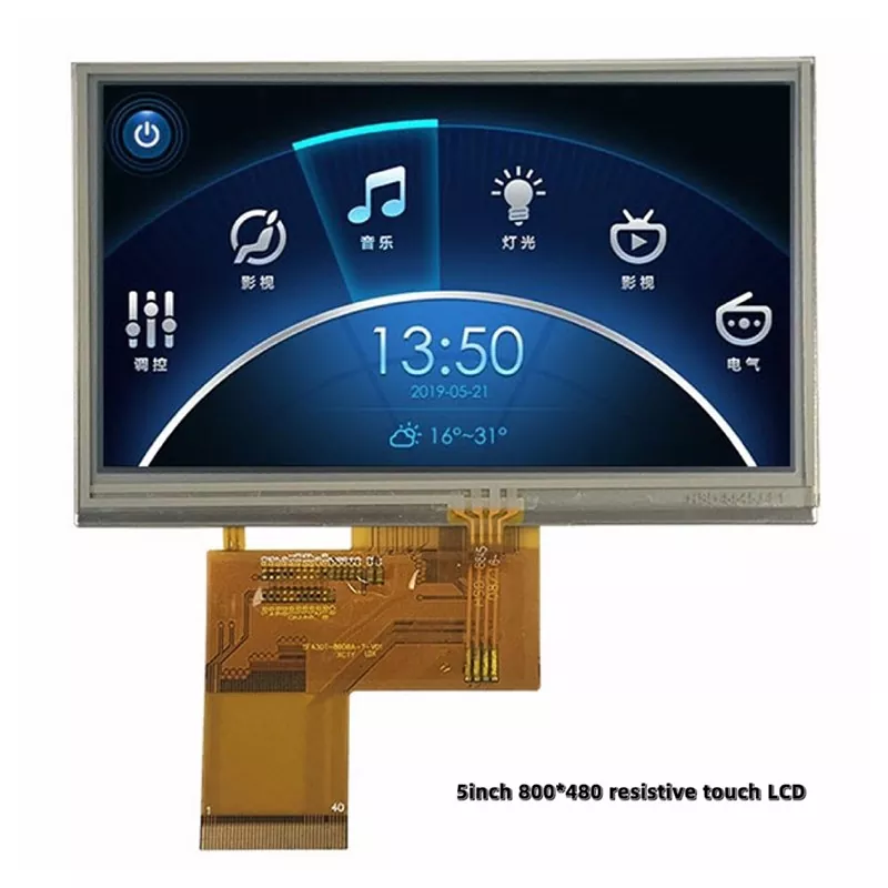 Modulo TFT con tocco resistivo da 5 pollici