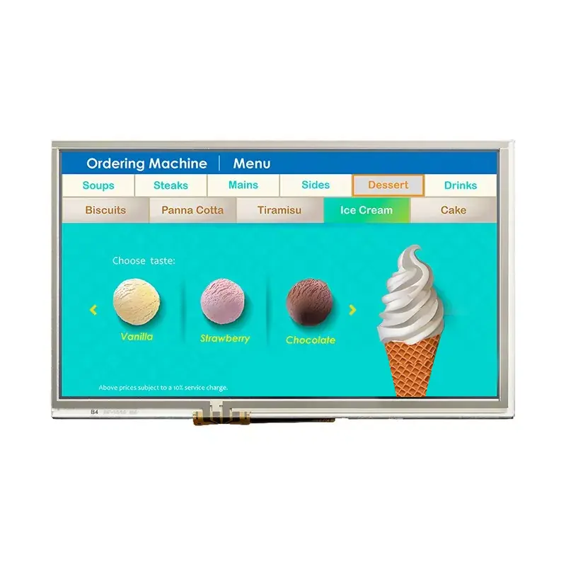 Modulo TFT da 7 pollici 800*480 IPS