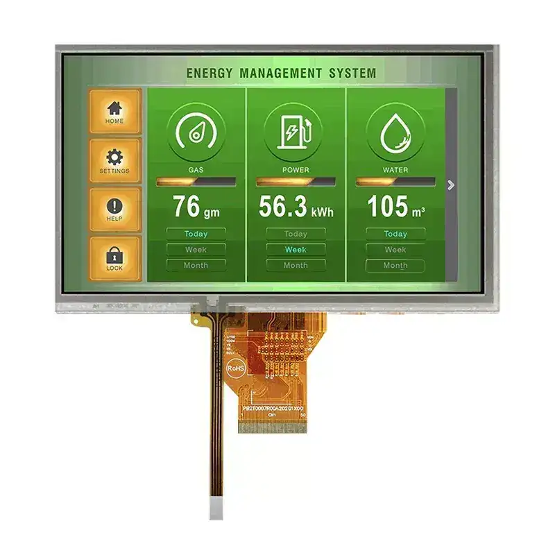 Modulo TFT con tocco resistivo IPS da 7 pollici