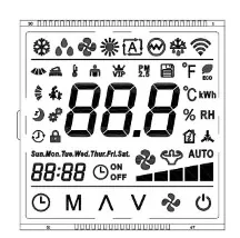 Sostituire il modulo LCD Varitronix segmento HTN